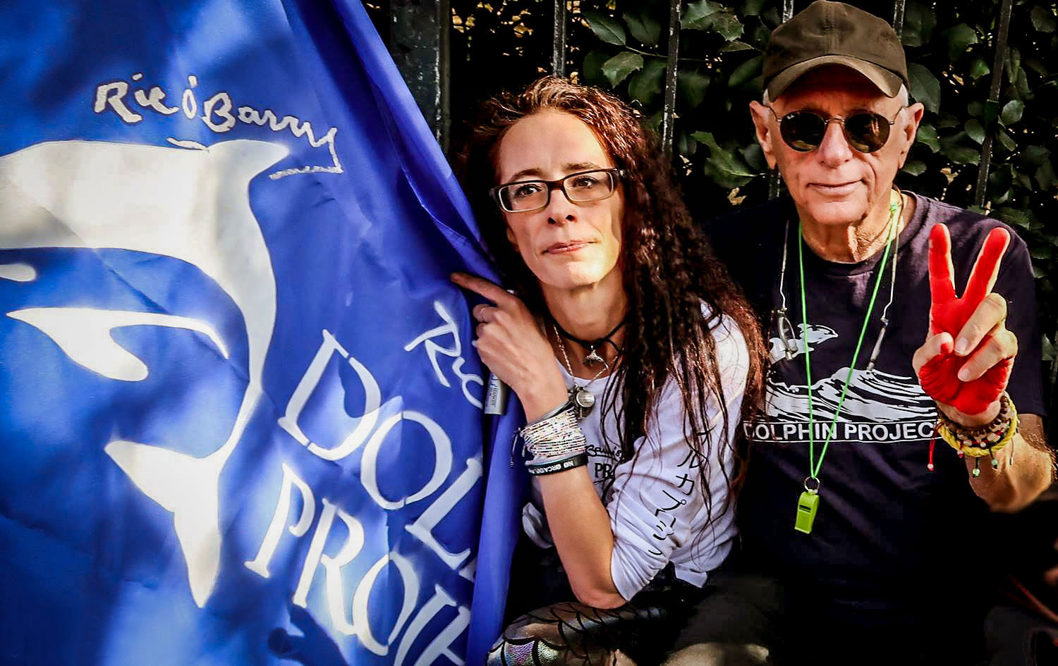 Ric O'Barry and Jo