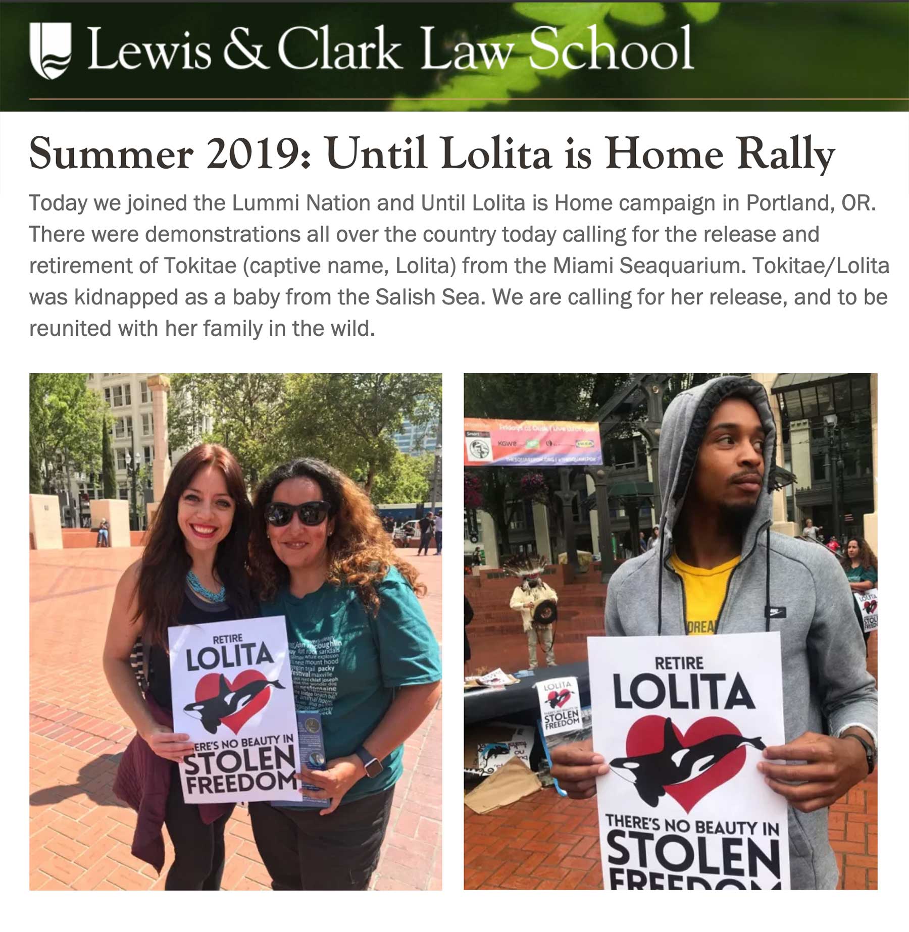 law lclark 2019 until lolita- s home rally