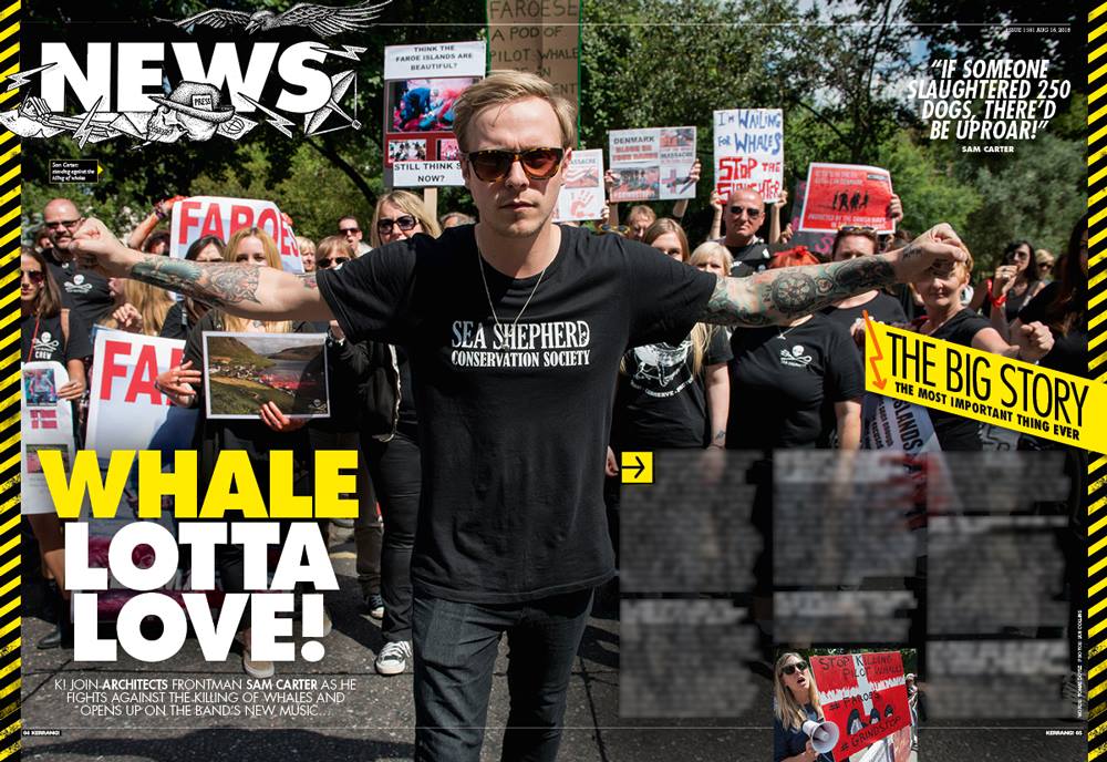 Faroes demo in Kerrang