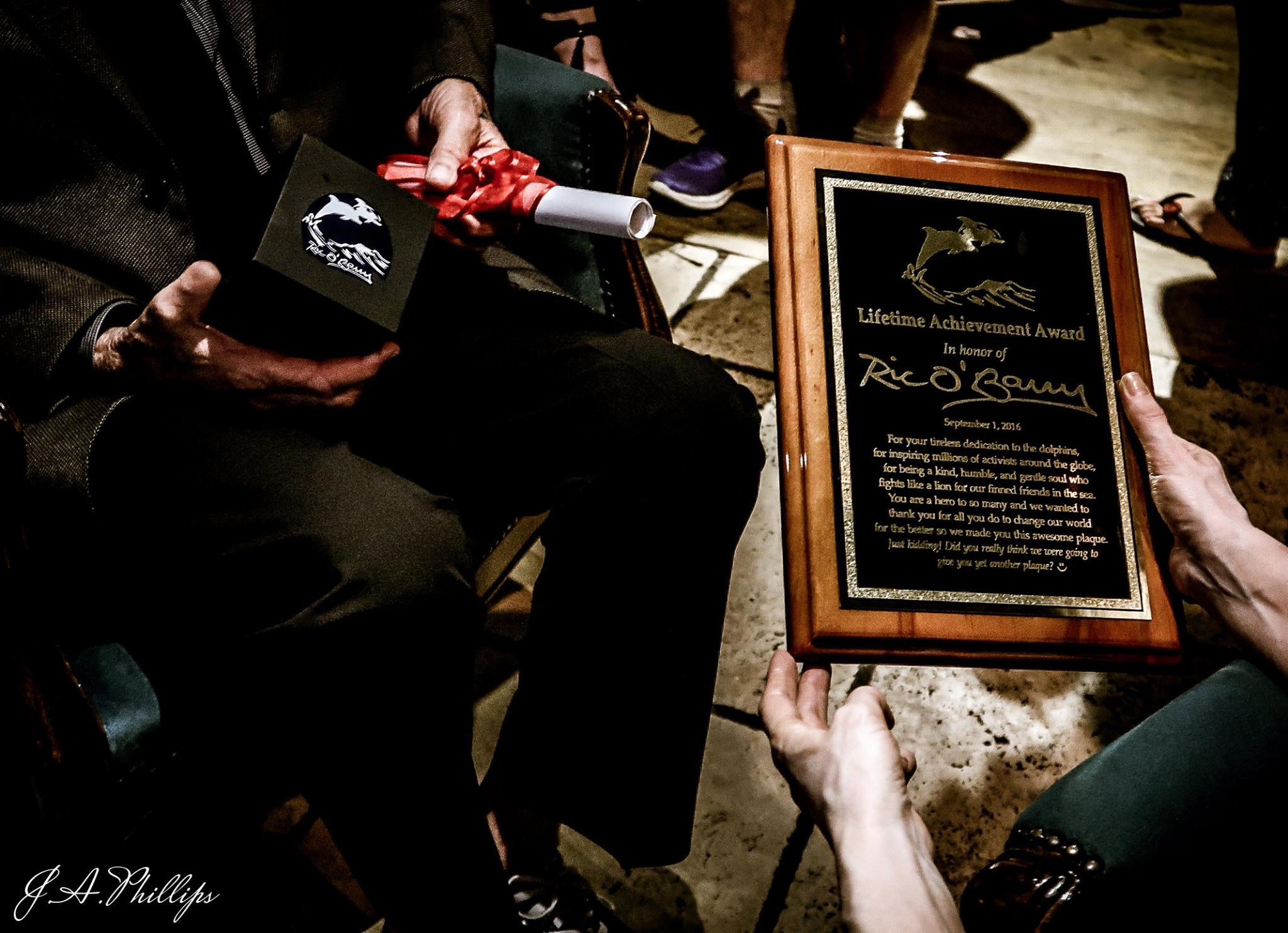 Ric O’Barry’s Lifetime Achievement Award