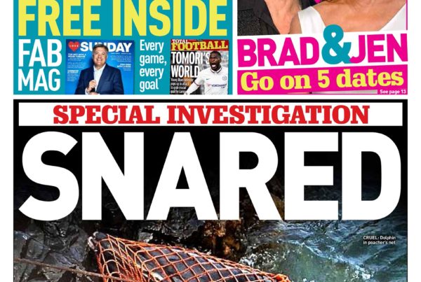 Sunday People front cover