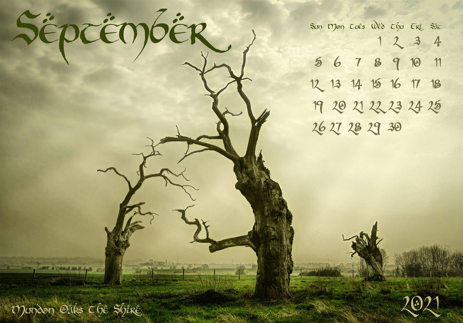 A Hobbit’s Calendar Month