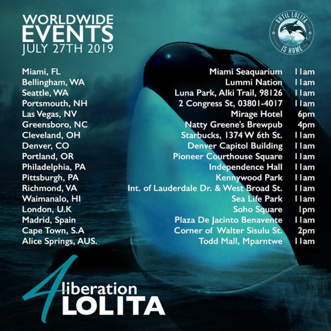 worldwide events for Lolita