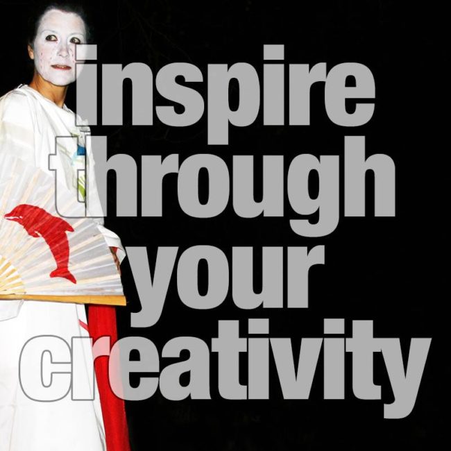 inspire through your creativity