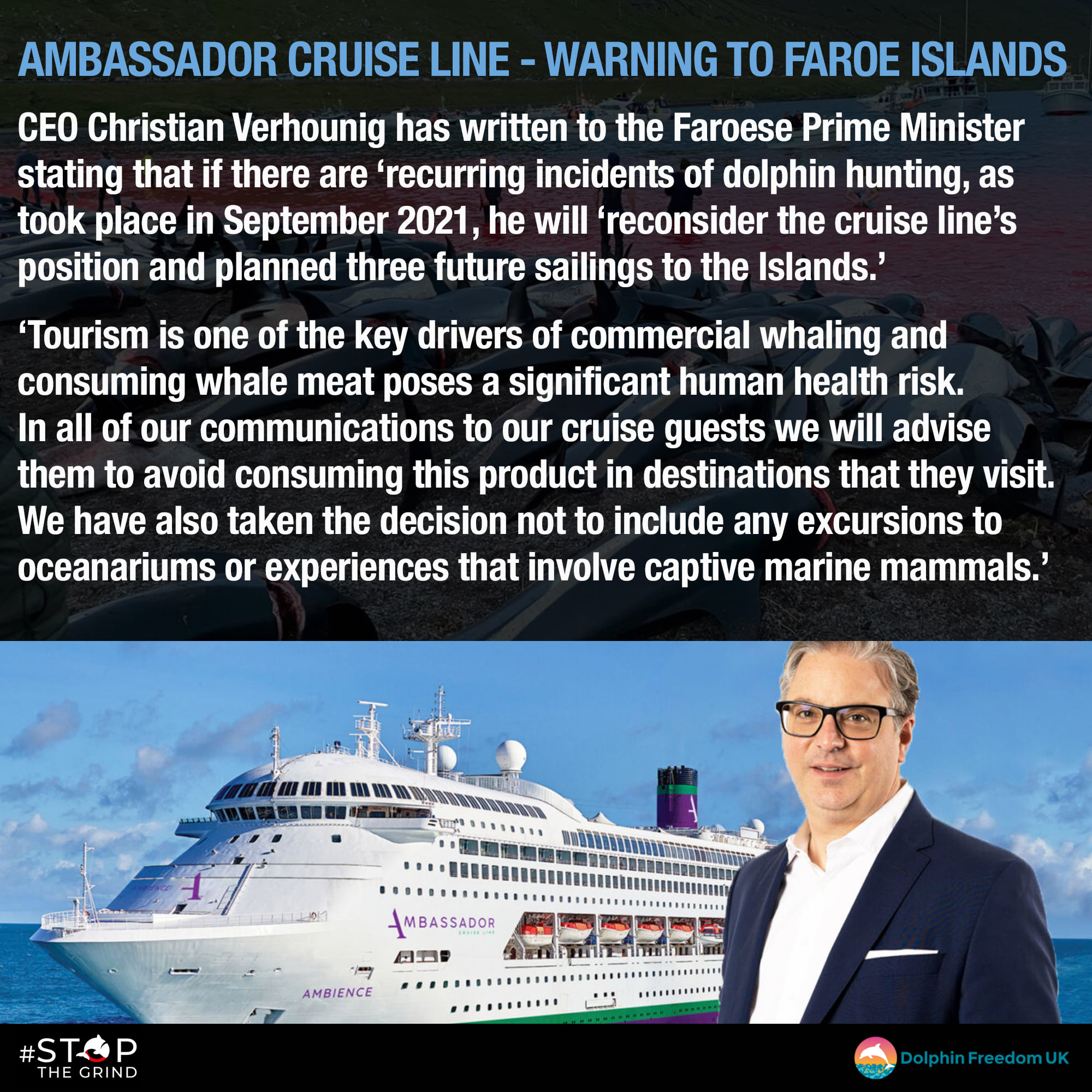 Ambassador CEO Christian Verhounig