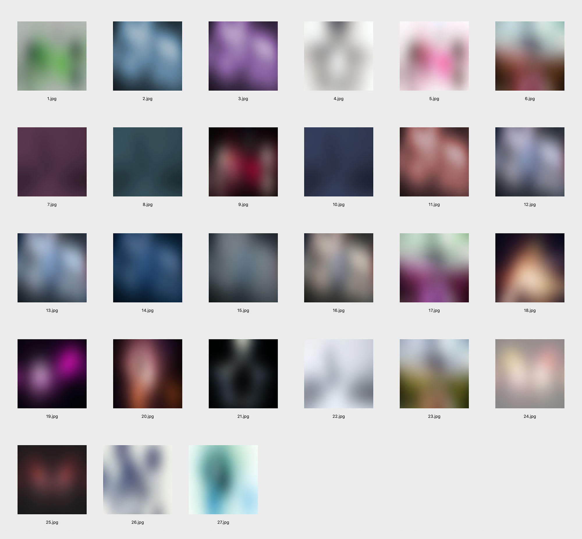 27 Blurred Web Backgrounds