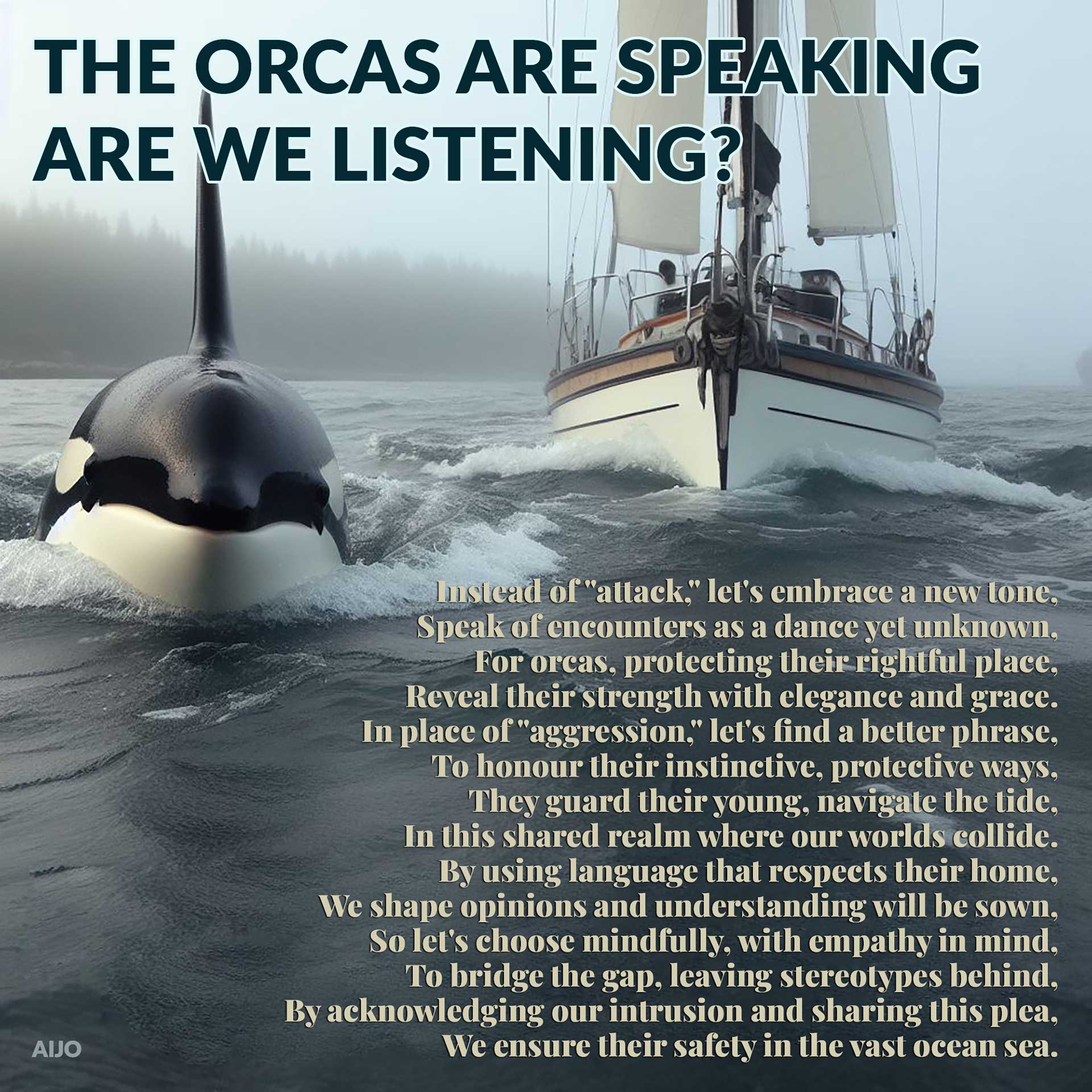 Pledge for the Iberian Orcas